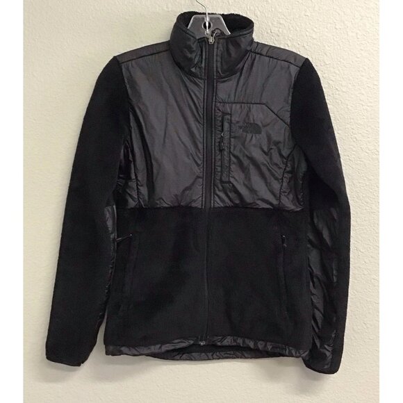 The North Face Fleece Jacket Women’s XS Black Denali Coat Zip Gorpcore - Picture 1 of 9